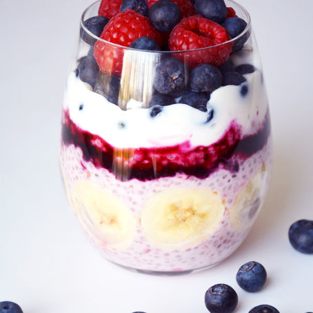 Chia Pudding à la Framboise (VEGAN)