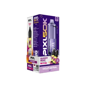 Kit PIXL 50K : le kit rechargeable façon puff, avec ses e-liquides inclus