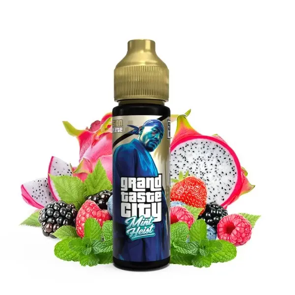 Mint Heist Grand Taste City Cloud Vapor 50ml – Mint heist 0mg 50ml grand taste city by cloud vapor