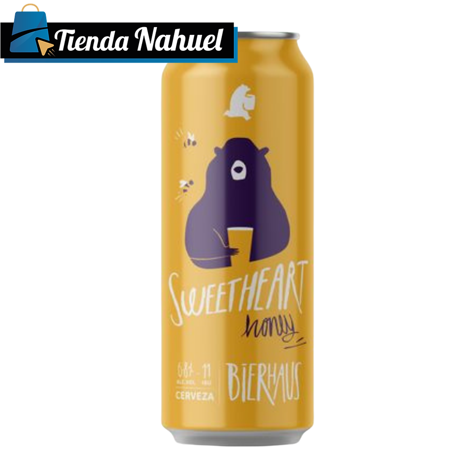CERVEZA BIERHAUS HONEY 473CC