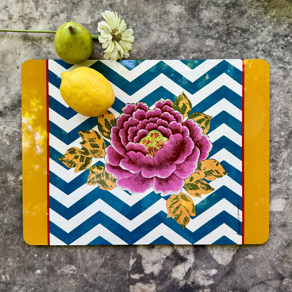 LISA CORTI - Masonite Placemats | Glory zigzag