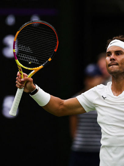 Rafa Nadal abandona semifinales en Wimbledon