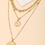 Thumbnail: Callie Layered Ancient Coin Pendant Necklace