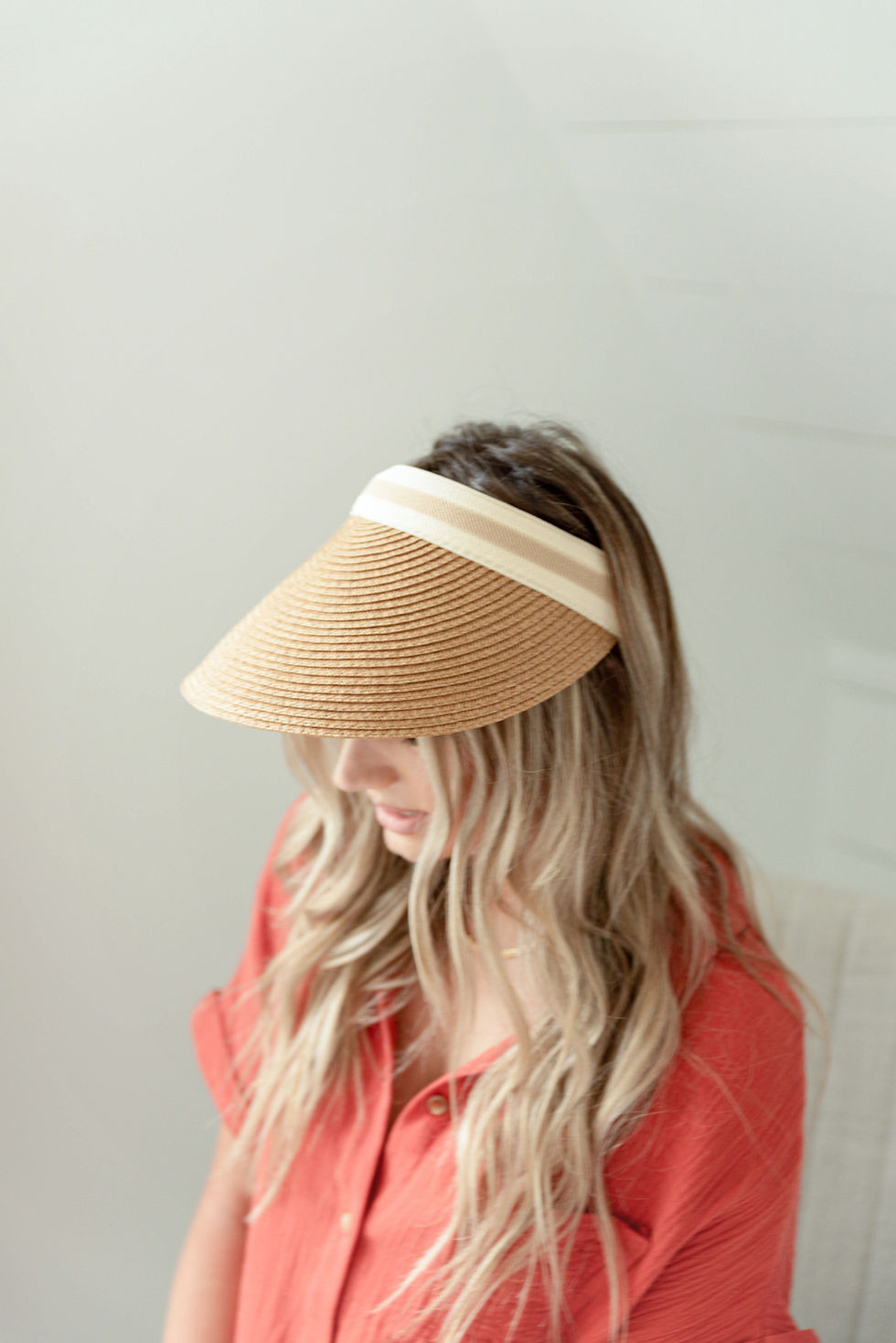 Thumbnail: Bailor Visor Tan Hat