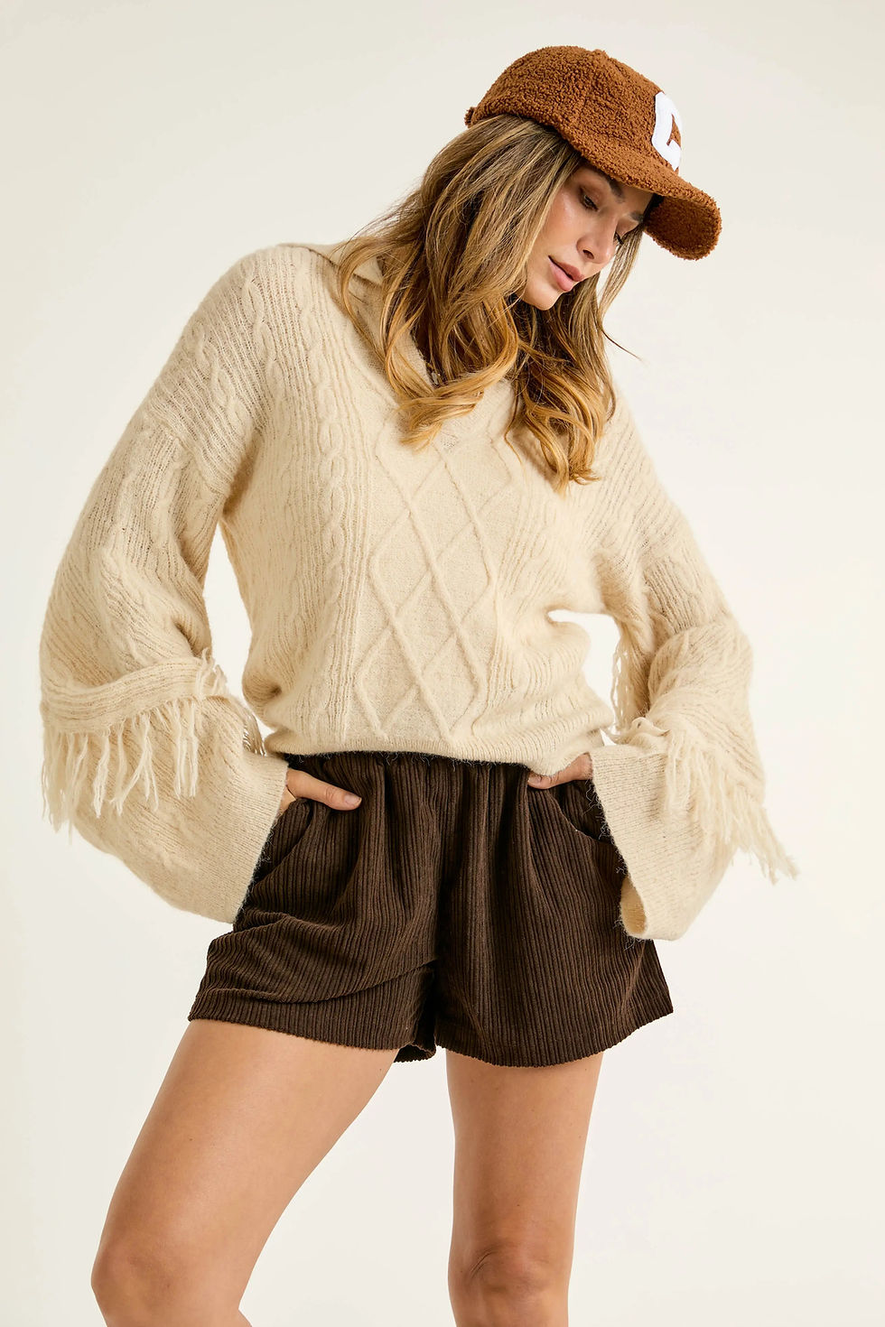 Thumbnail: Esme Fringe Sweater