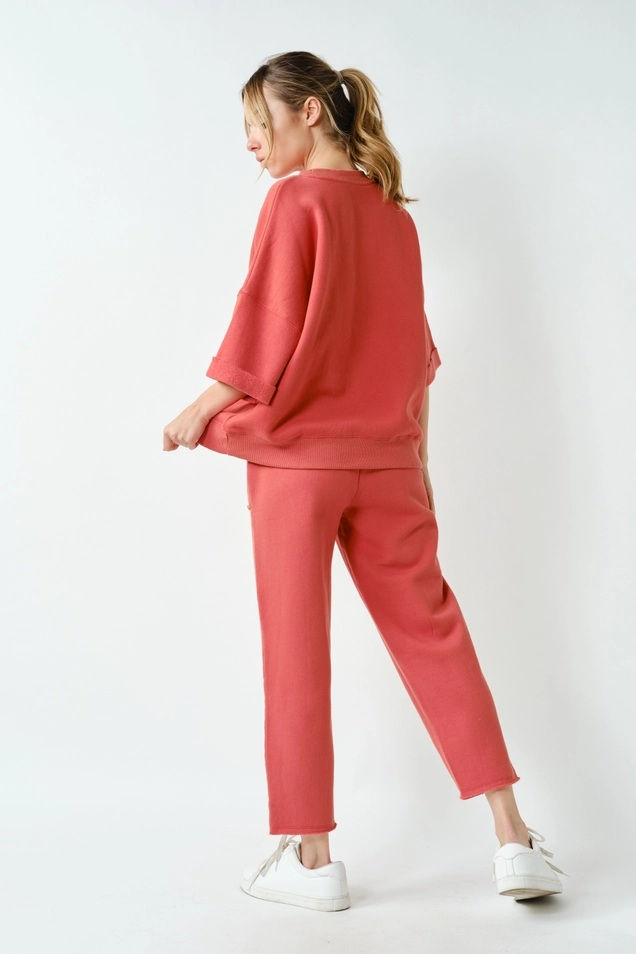 Thumbnail: Brynna Lounge Drop Shoulder Top