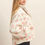 Thumbnail: Ginnie Floral Print Sherpa Zip-Up Jacket