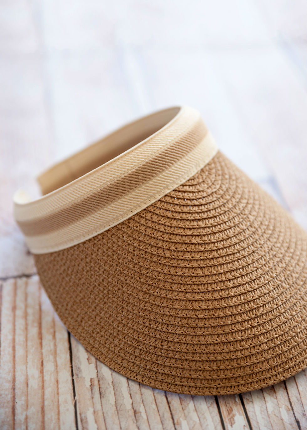 Thumbnail: Bailor Visor Tan Hat