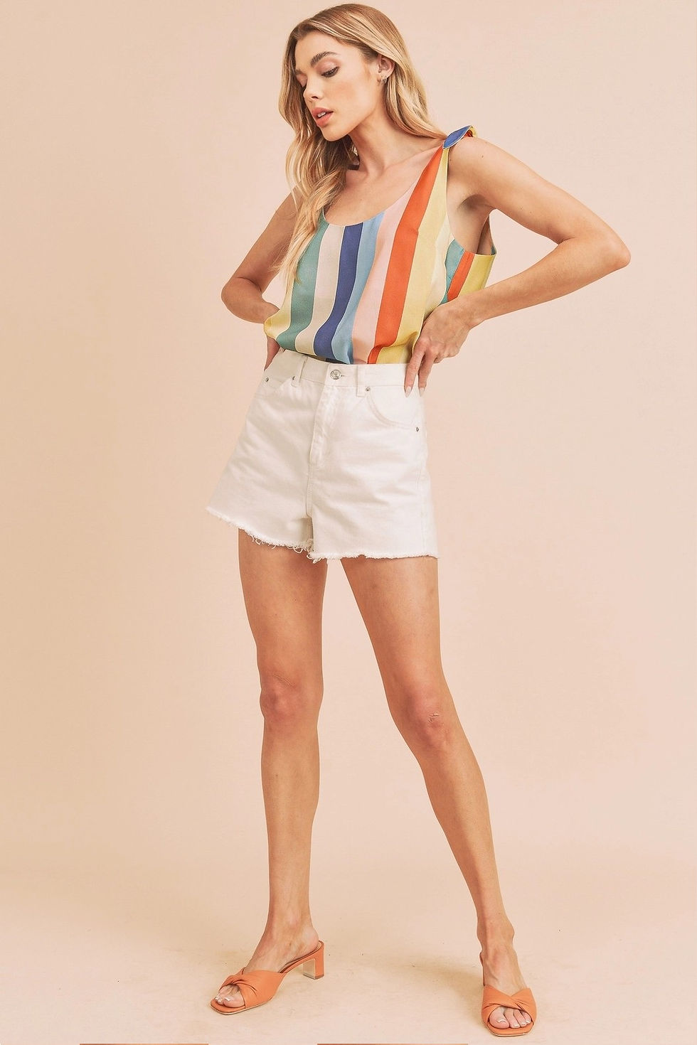 Thumbnail: Palmer Striped Pattern Tank