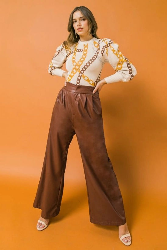 Thumbnail: Imani Faux Leather Pants