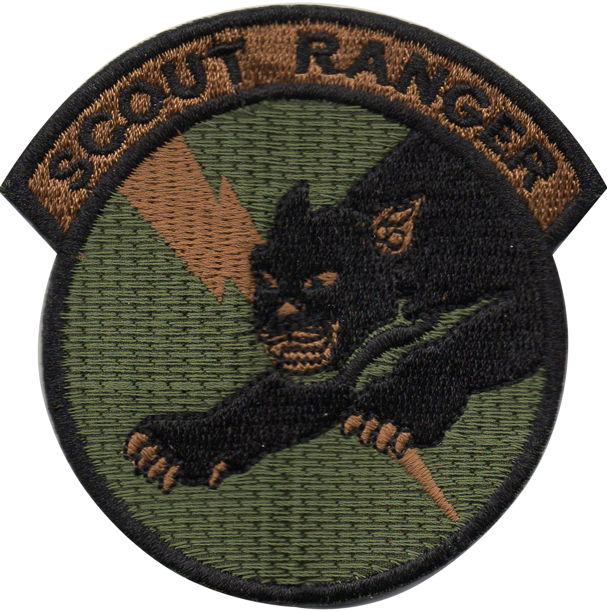 SCOUT RANGER (BDU) PATCH (SUBDUED)