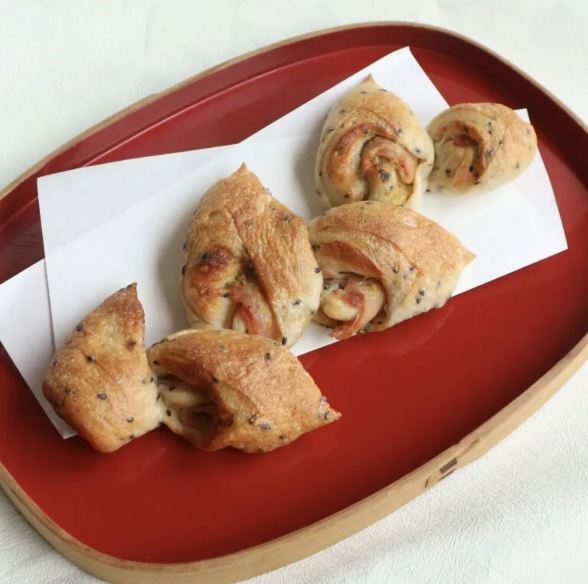 Sesame Chicken Ham Mustard