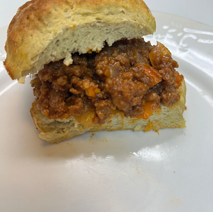 Homemade gluten-free hamburger buns on the menu