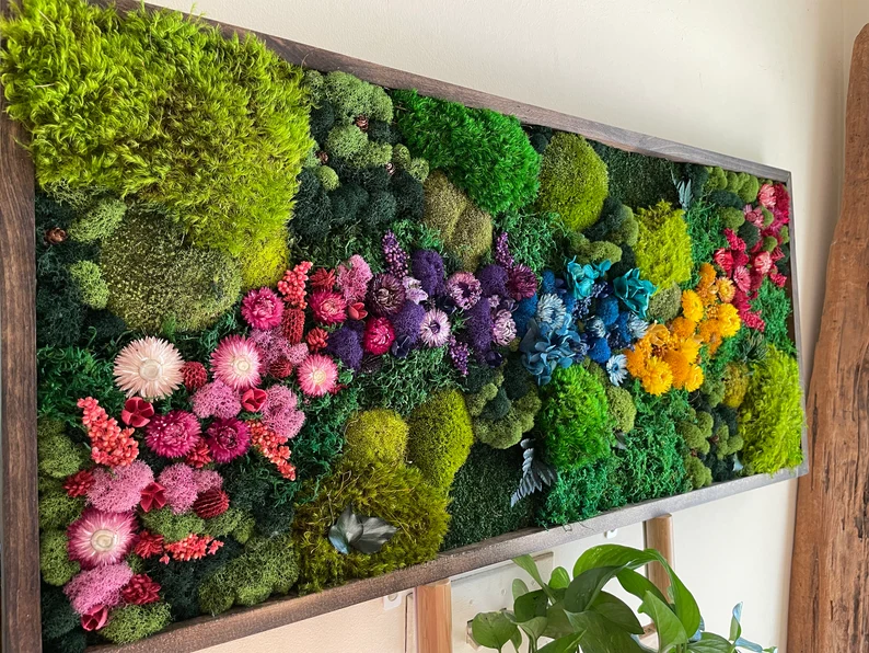 Holiday Moss Wall Art Class