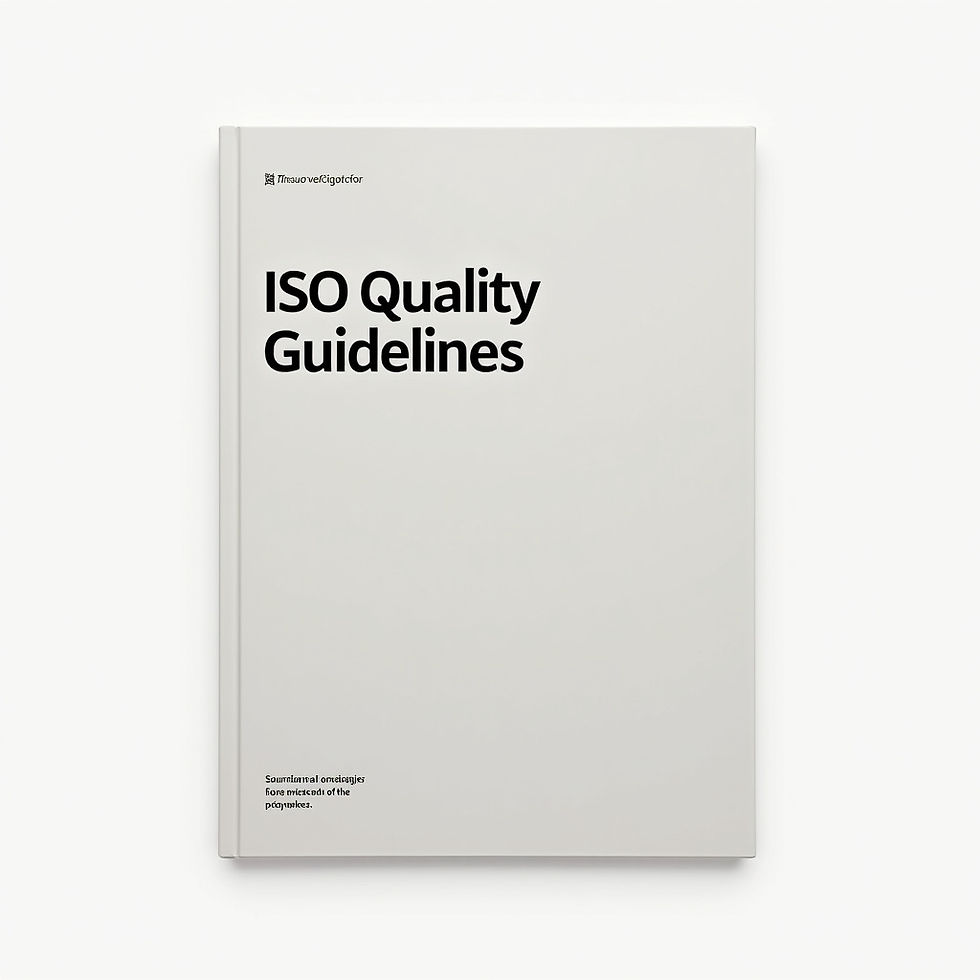 ISO Quality Guidelines