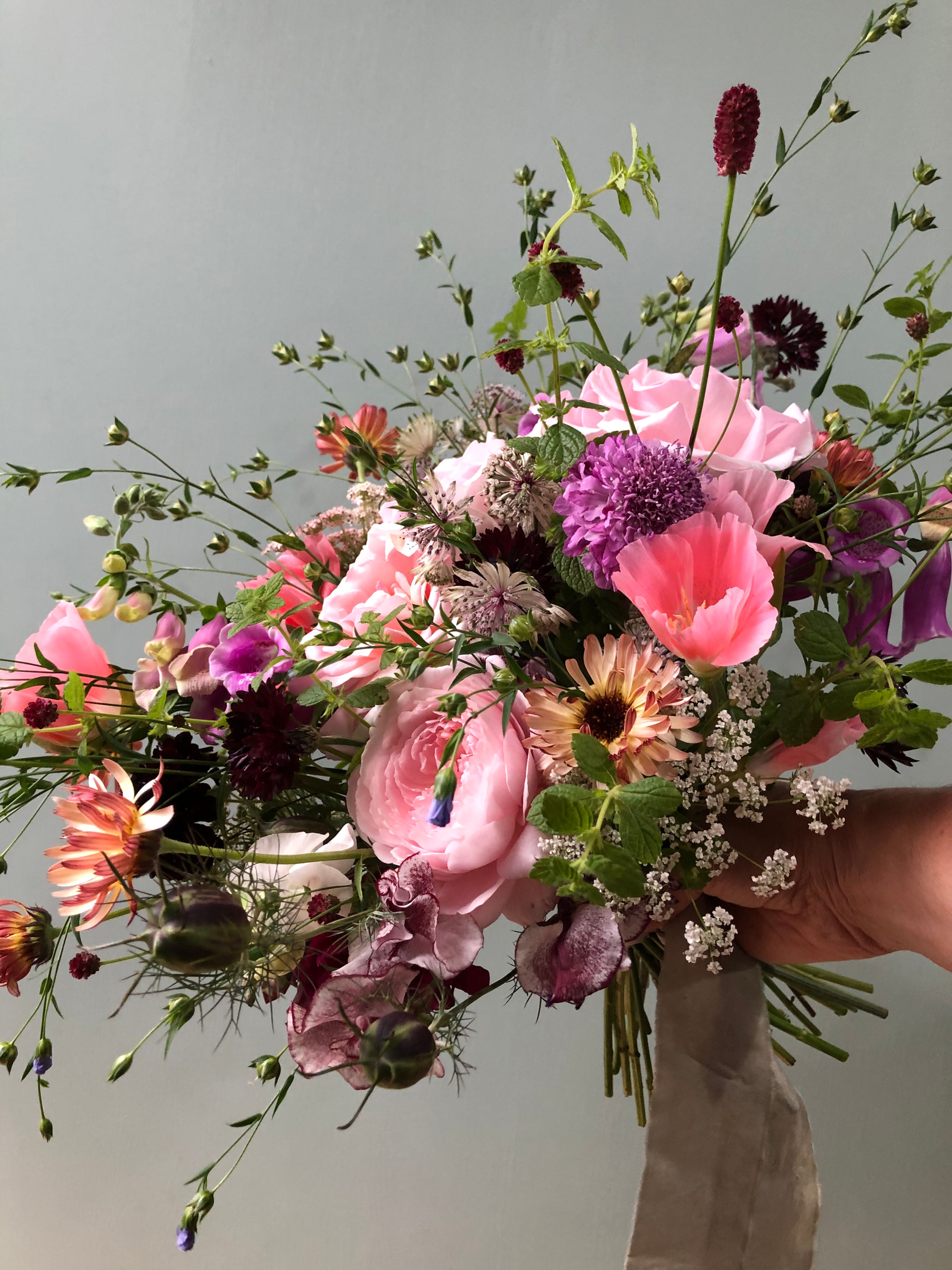 Hand tied bouquet - Saturday 23rd May 2026 2pm - 4pm