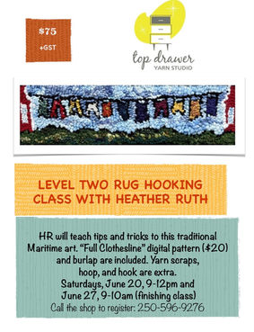 Rug Hooking with Heather Ruth