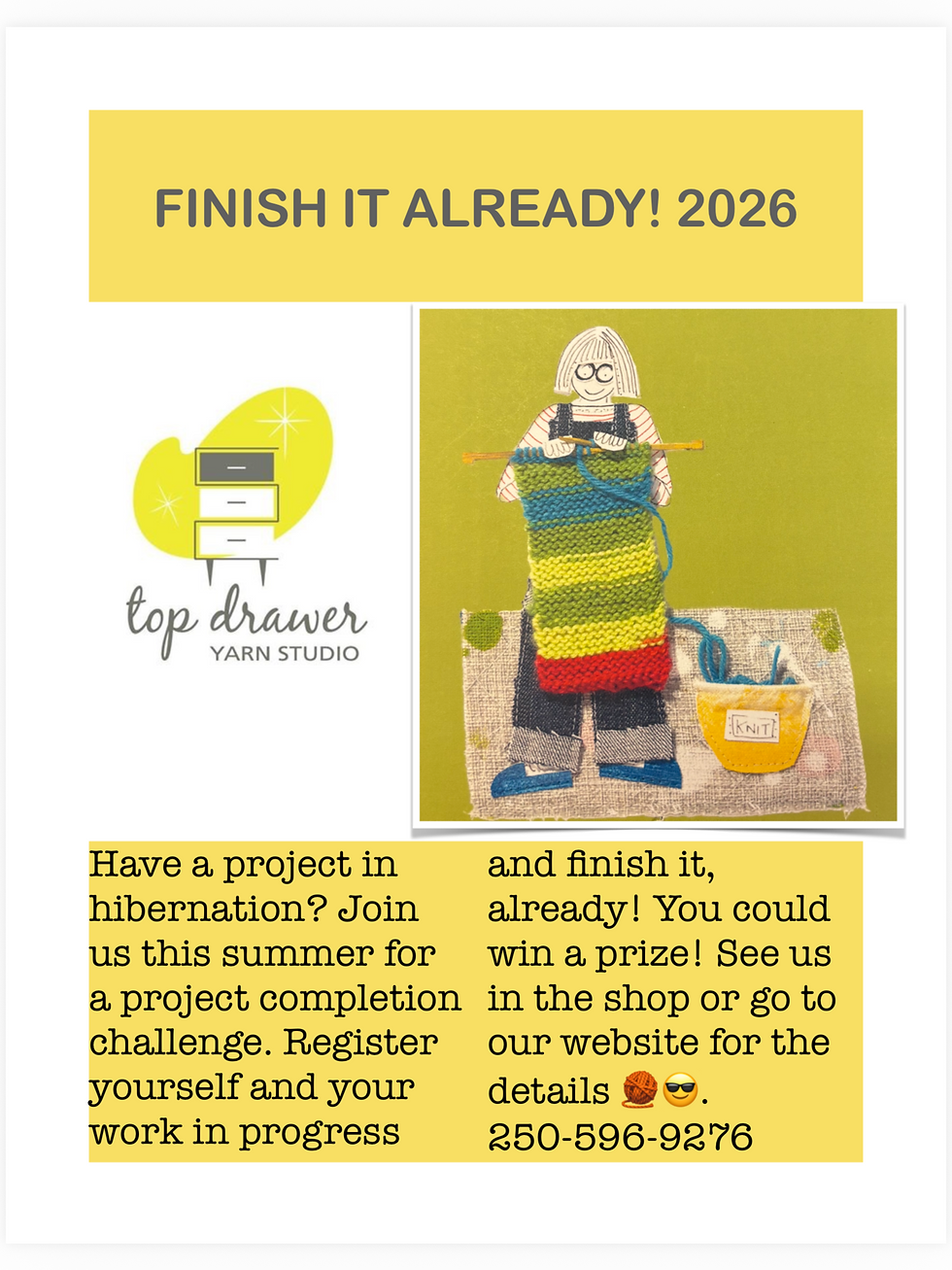 Finish It, Already!