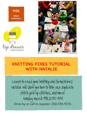 Knitting Fixes On a Sunday