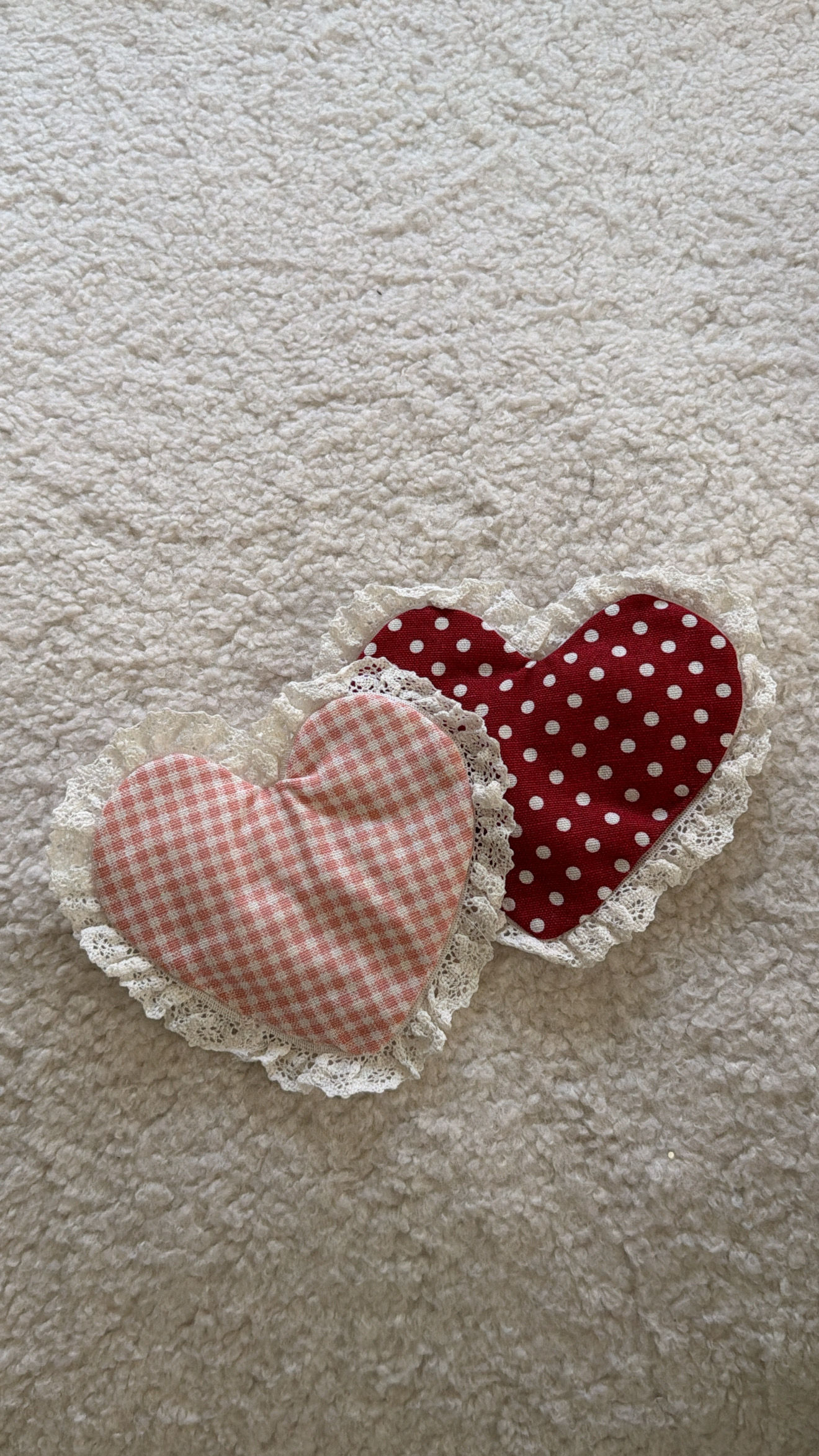 Sweetheart Lace Cushion Coaster 🍒🫖