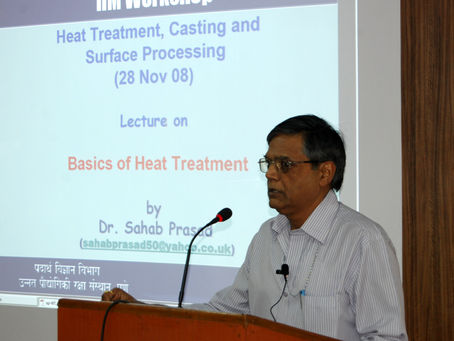 Workshop on "Heat Treatment, Casting& Surface Processing" 2008