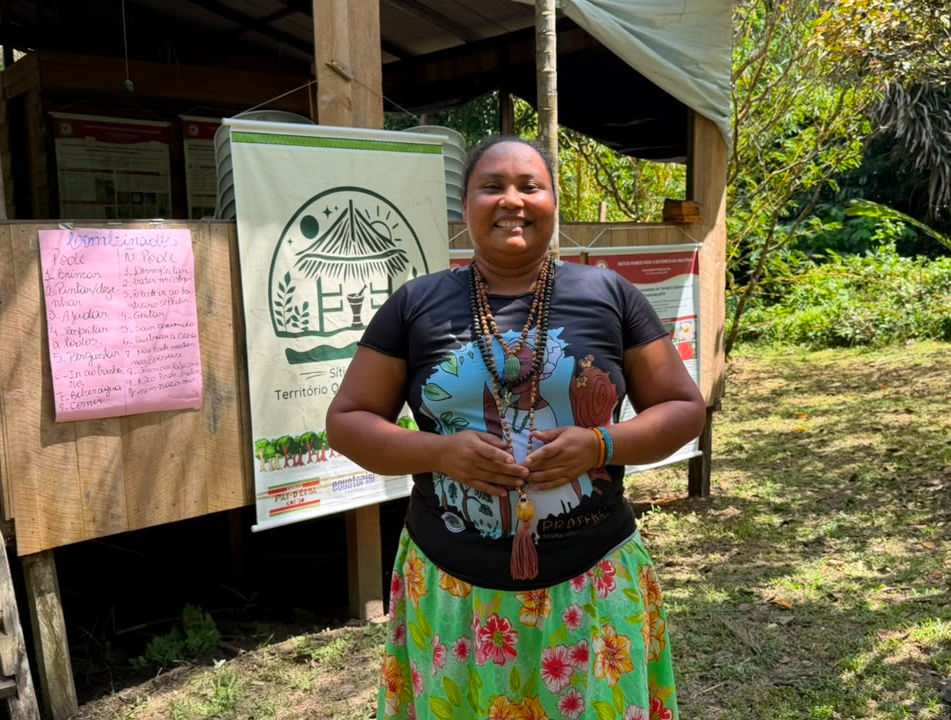 Makini é de uma das gerações que tomou em si o compromisso de preservar e passar adiante a memória ancestral presente no quilombo. Foto: Felipe Vasconcelos