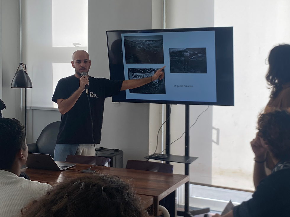 The program involved the exchange of experiences of the participants in their territories, with moments when they could put their ideas to practice. Foto: Lucas Freire