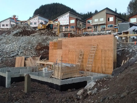 Concrete forming - Squamish, BC.