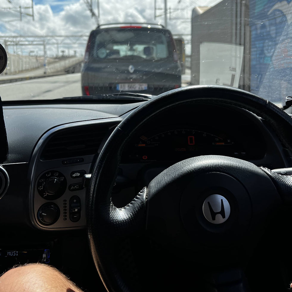 coming back from the south of france on the euro tunnel