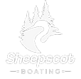 Sheepscot Apparel Logo Black and White N