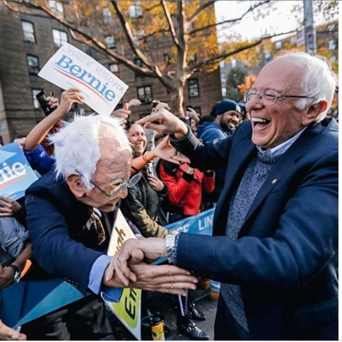 Bernie meets Bernie