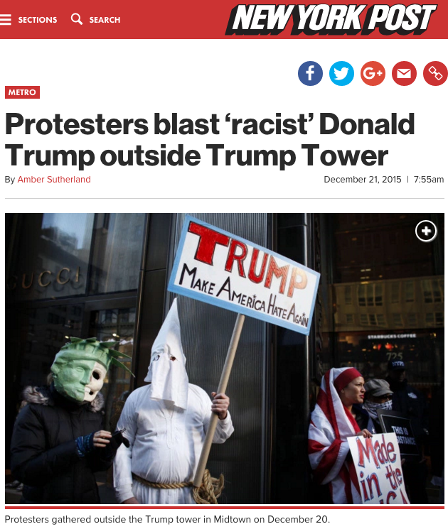 TRUMP Make America Hate Again