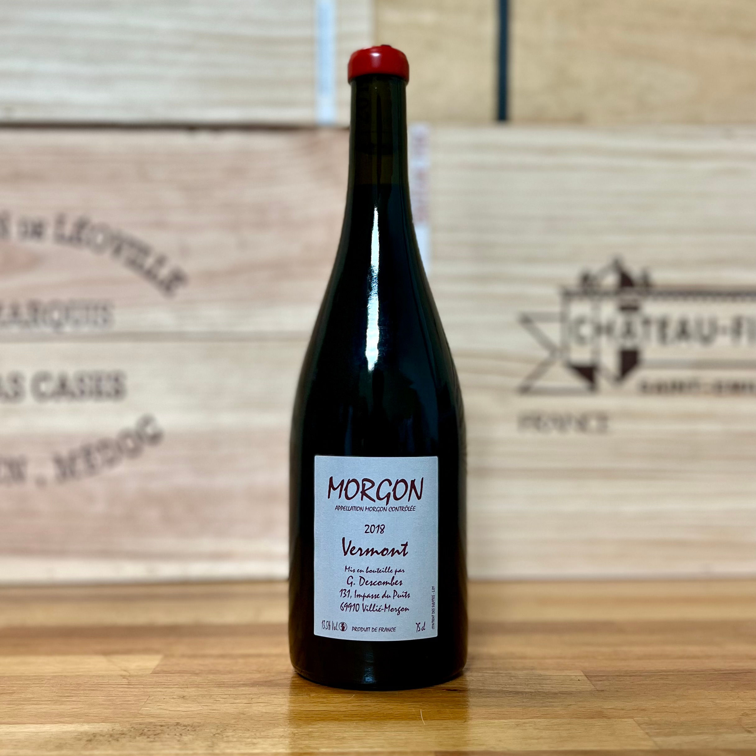 Georges Descombes, Morgon Vermont 2018