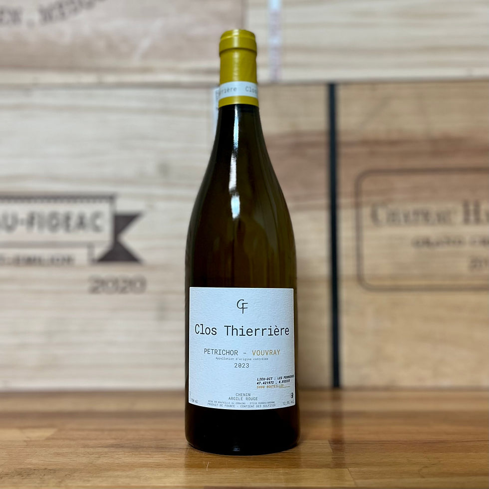 Clos Thierrière, Pétrichor  Vouvray