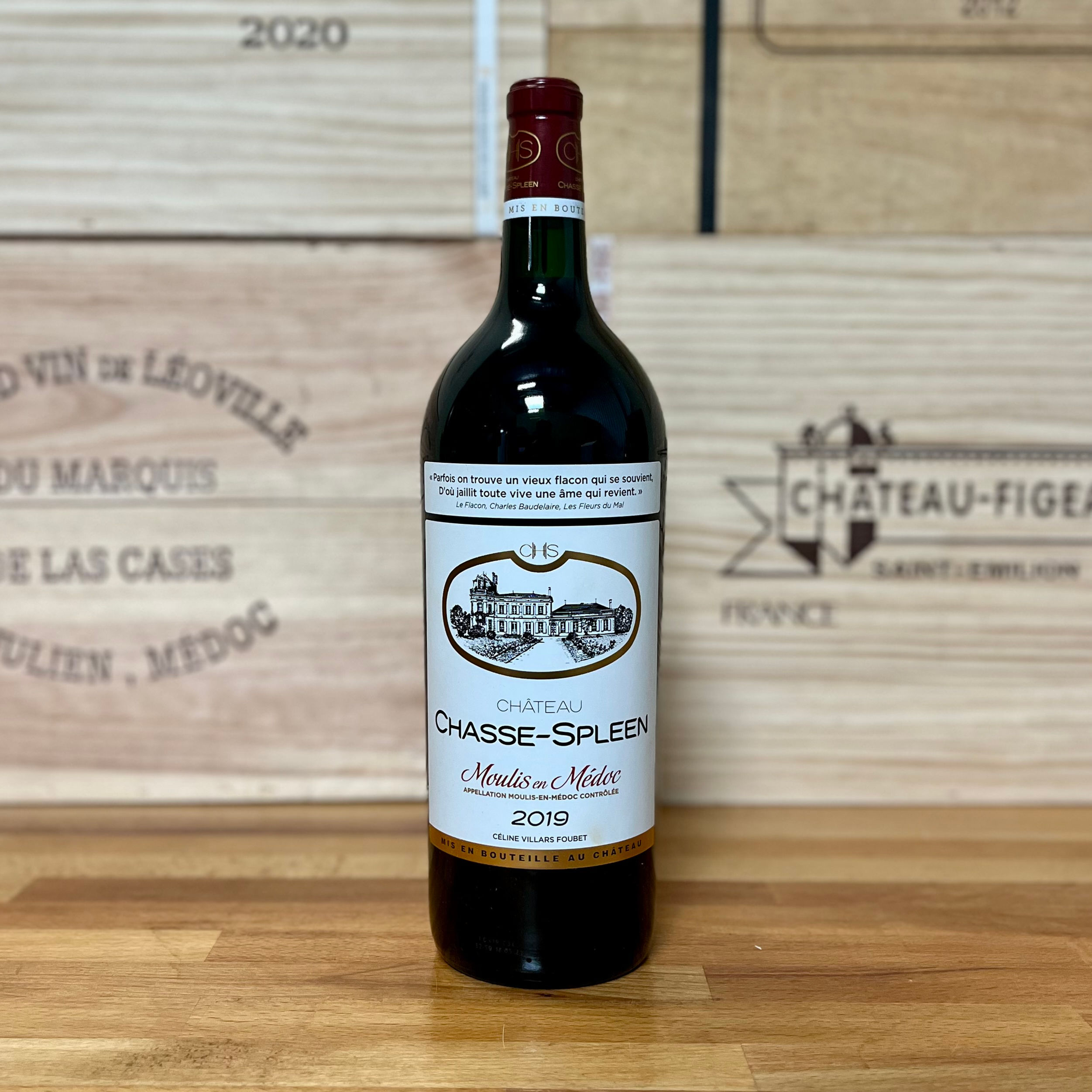 Château Chasse-Spleen, Moulis en Medoc  GC Exception, 2019 MAGNUM