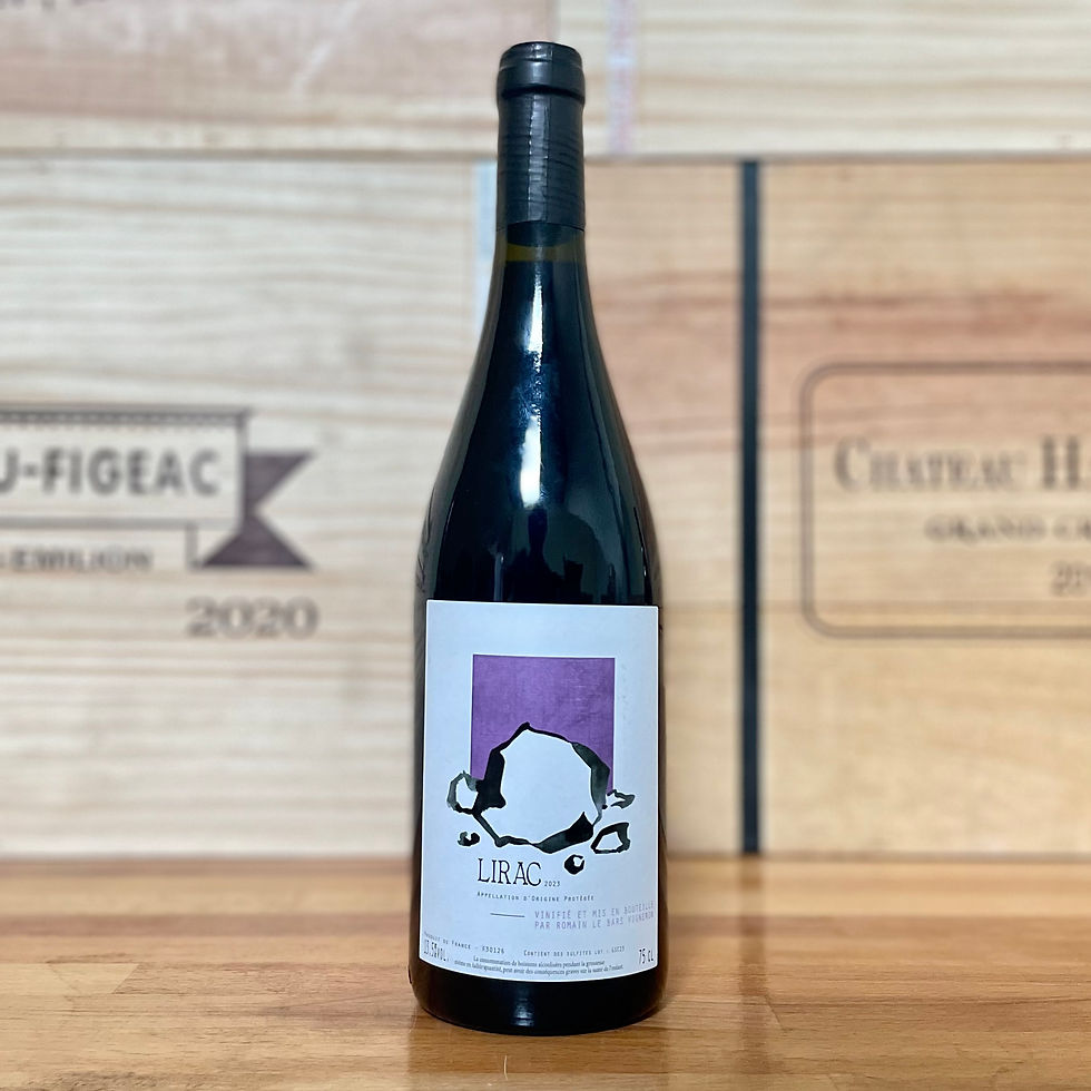 Romain Le Bars, Lirac rouge, 2023