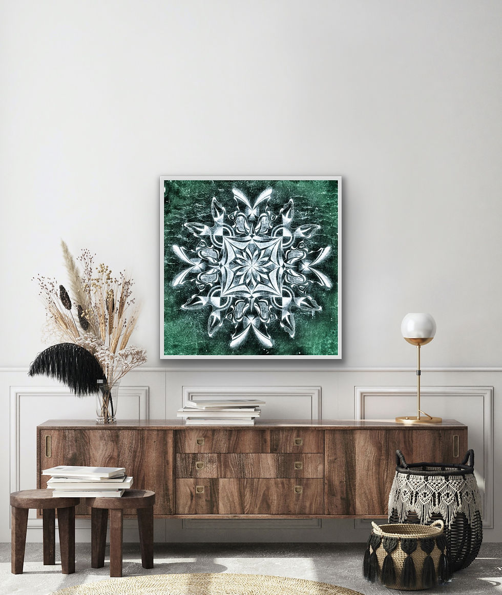 Thumbnail: Art by Zensi - Butterfly Ballet - Canvas, Aluminium of HD Metal afbeelding van Butterfly Ballet van Art by Zensi