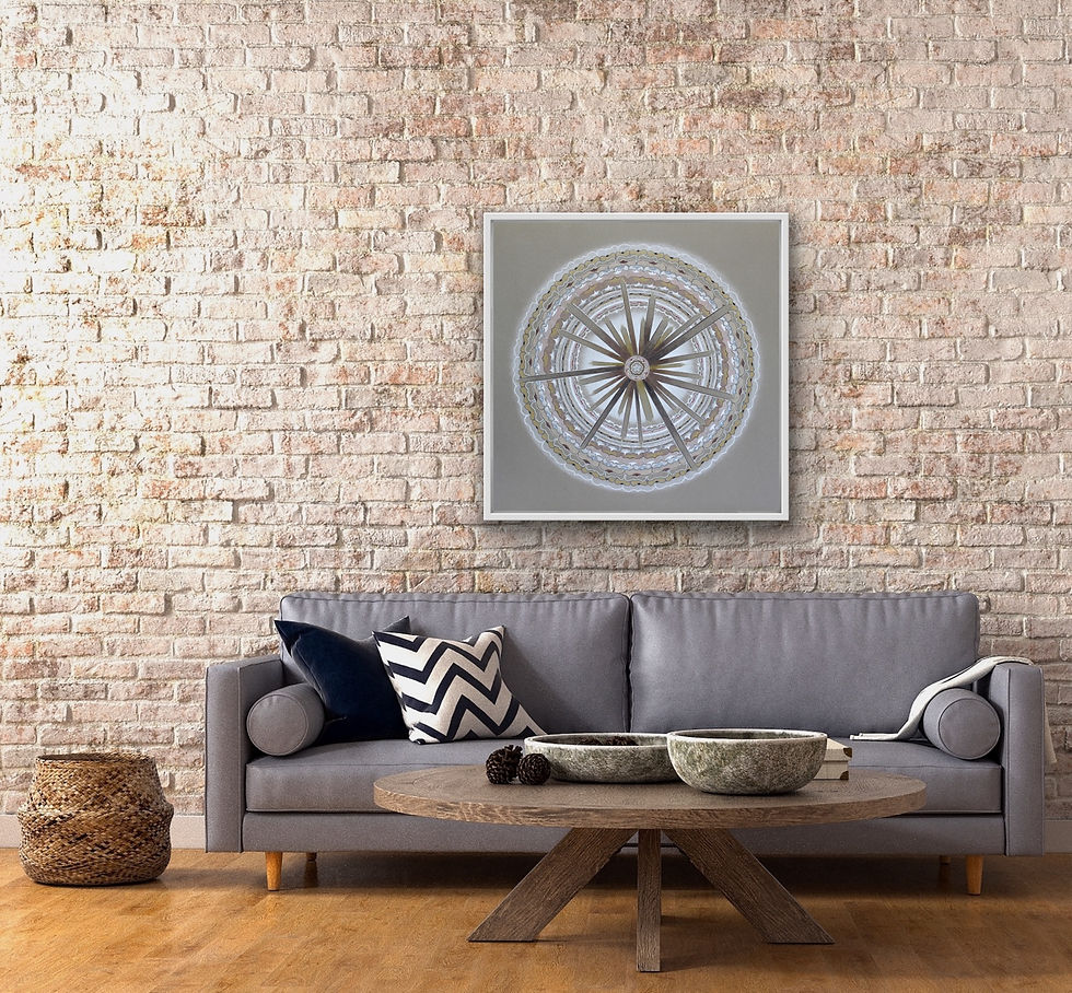 Miniaturbild: Art by Zensi - Eternal Time - Canvas, Aluminium of HD Metal afbeelding van Eternal Time van Art by Zensi