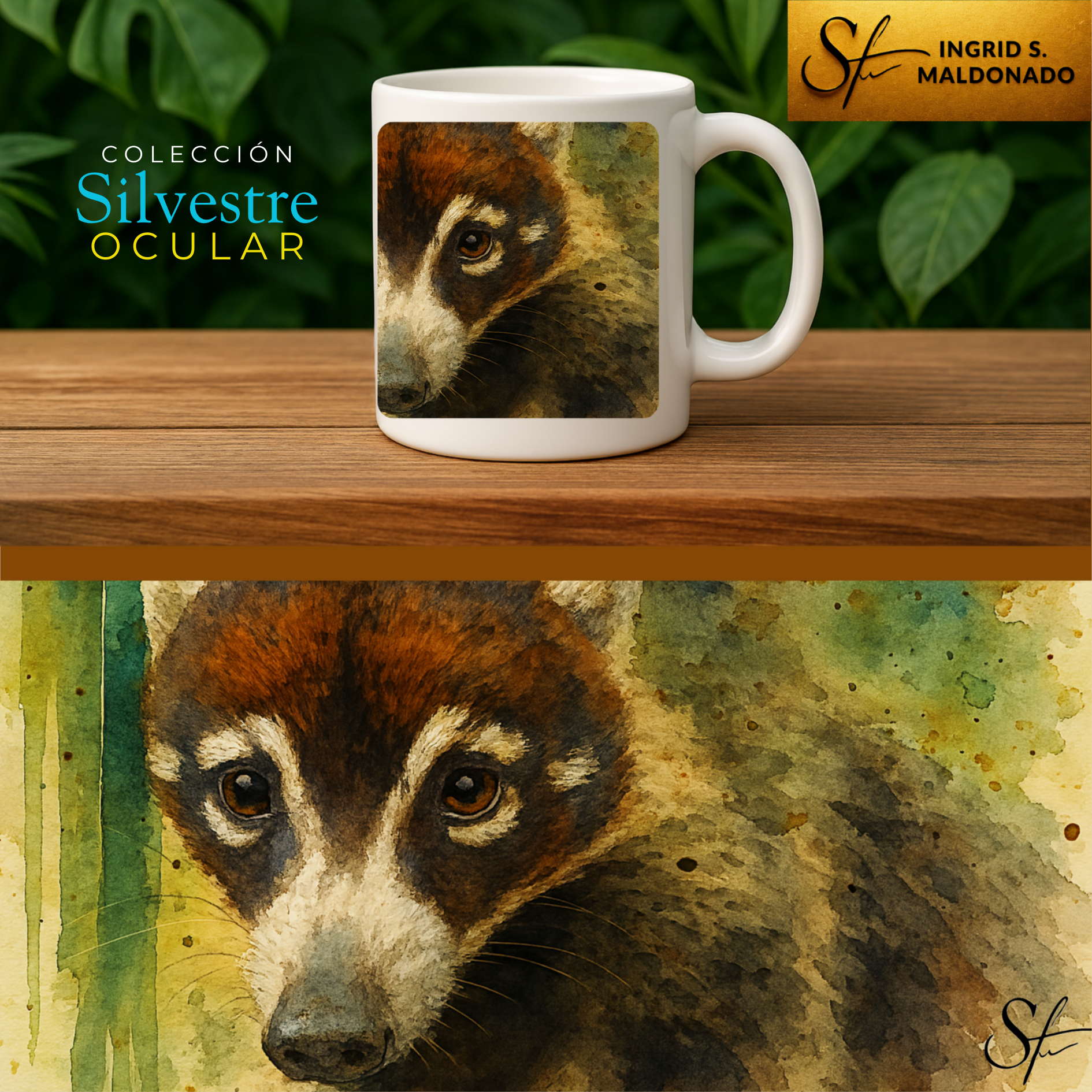 Silvestre Ocular - 4 Tazas