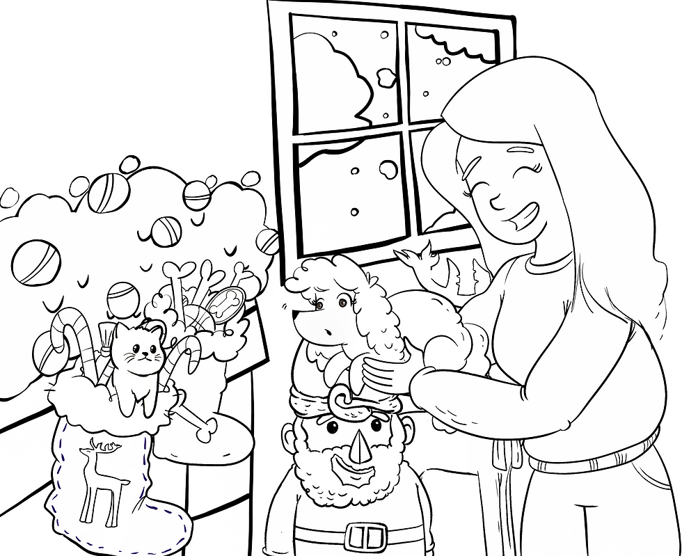 Thumbnail: PRE-ORDER TDNC Official X-MAS Coloring Book