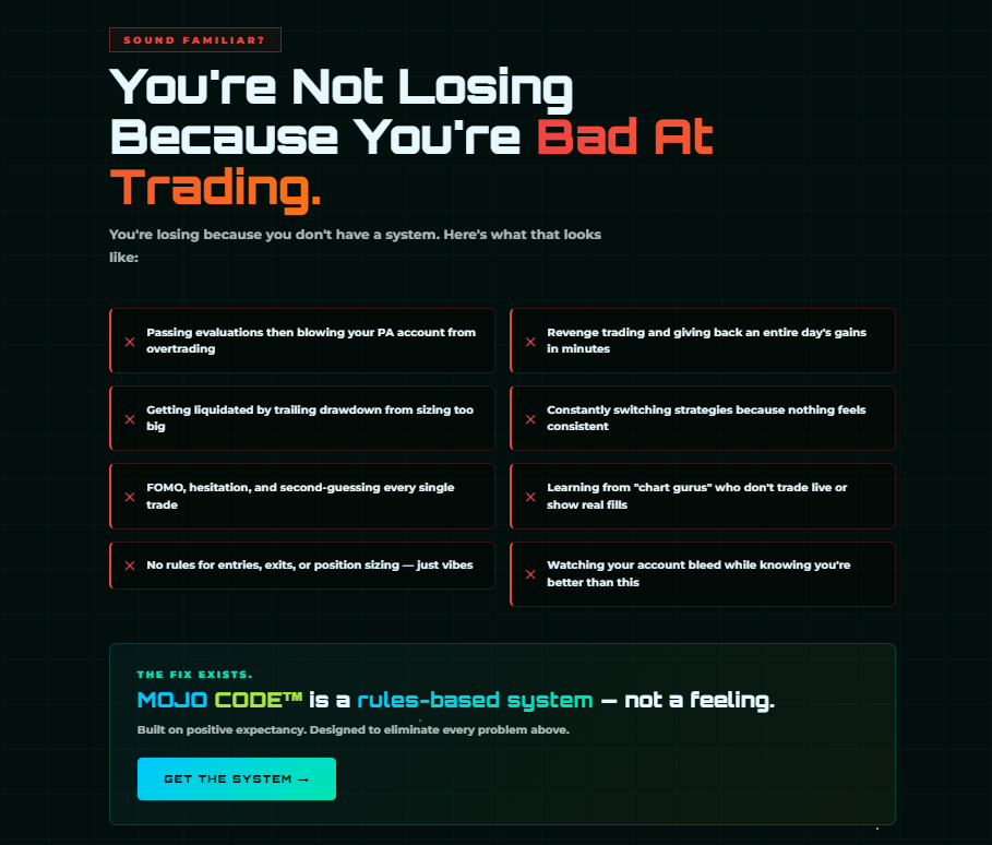 You're Not Losing Because You're Bad at Trading