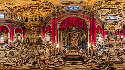 A virtual Tour of Collegiate Parish Church of St. Paul's Shipwreck, Valletta