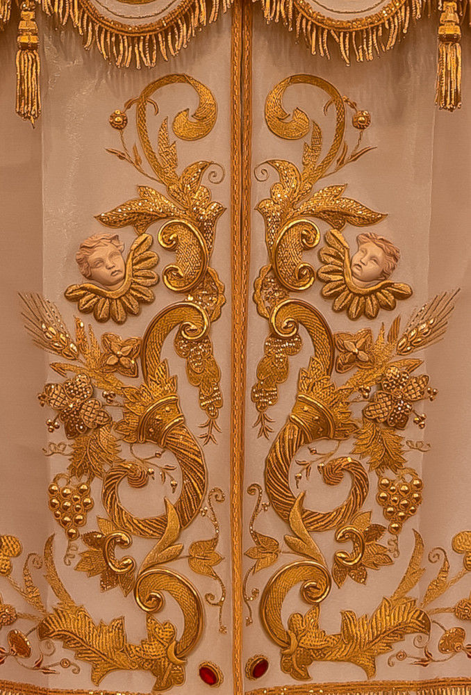 Gold Embroidery Detail