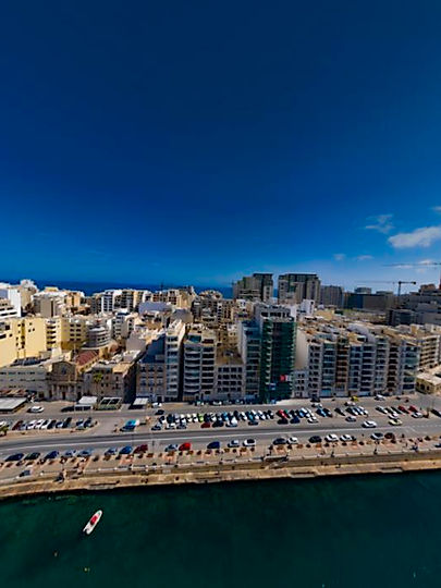 360 Virtual tour of the Village of Sliema in Malta