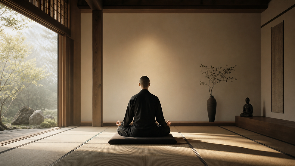 Zazen est une demande profonde de notre esprit
