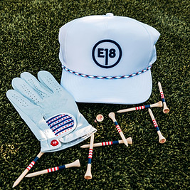 Golf hat and glove
