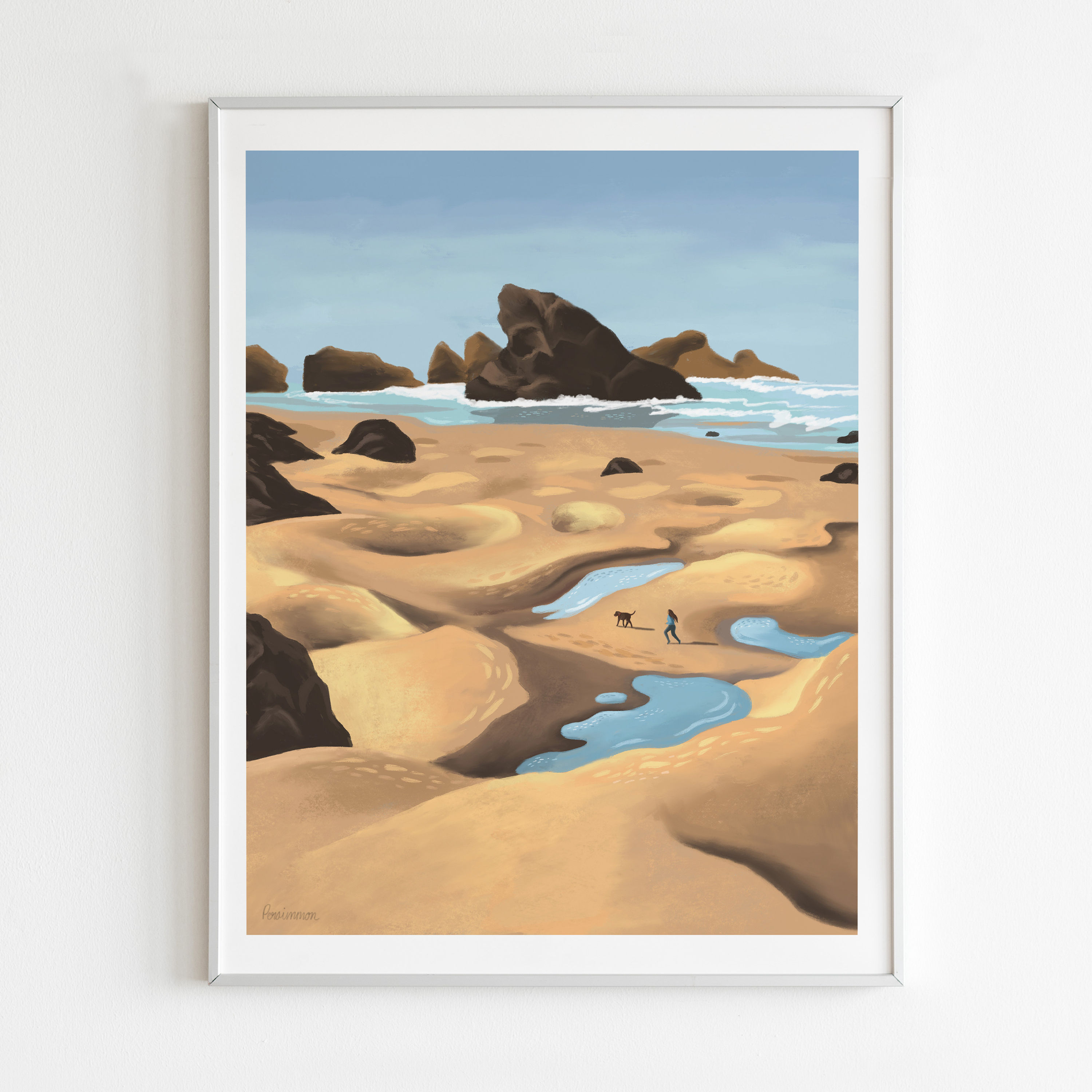 Oregon Coast Art Print