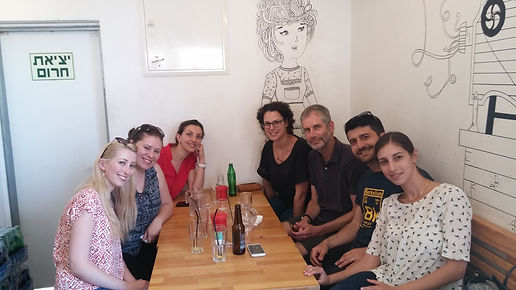 Lunch in "Pasta Basta" with Prof. Andy Borovik (2017)