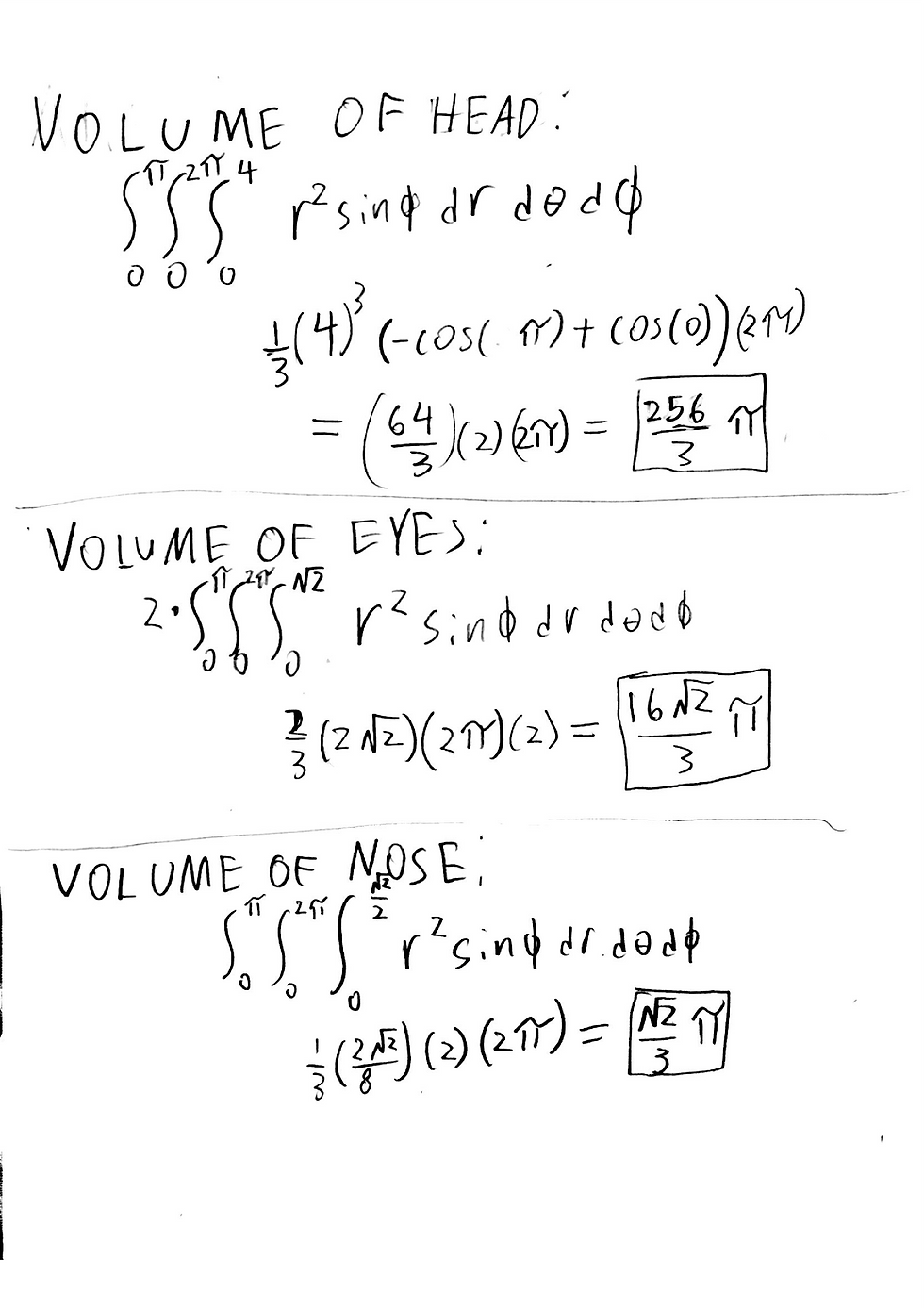 3D Head Math 1