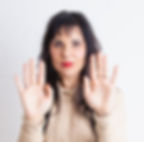 Antonella, the instructor for Wisdom For Women in a ready stance